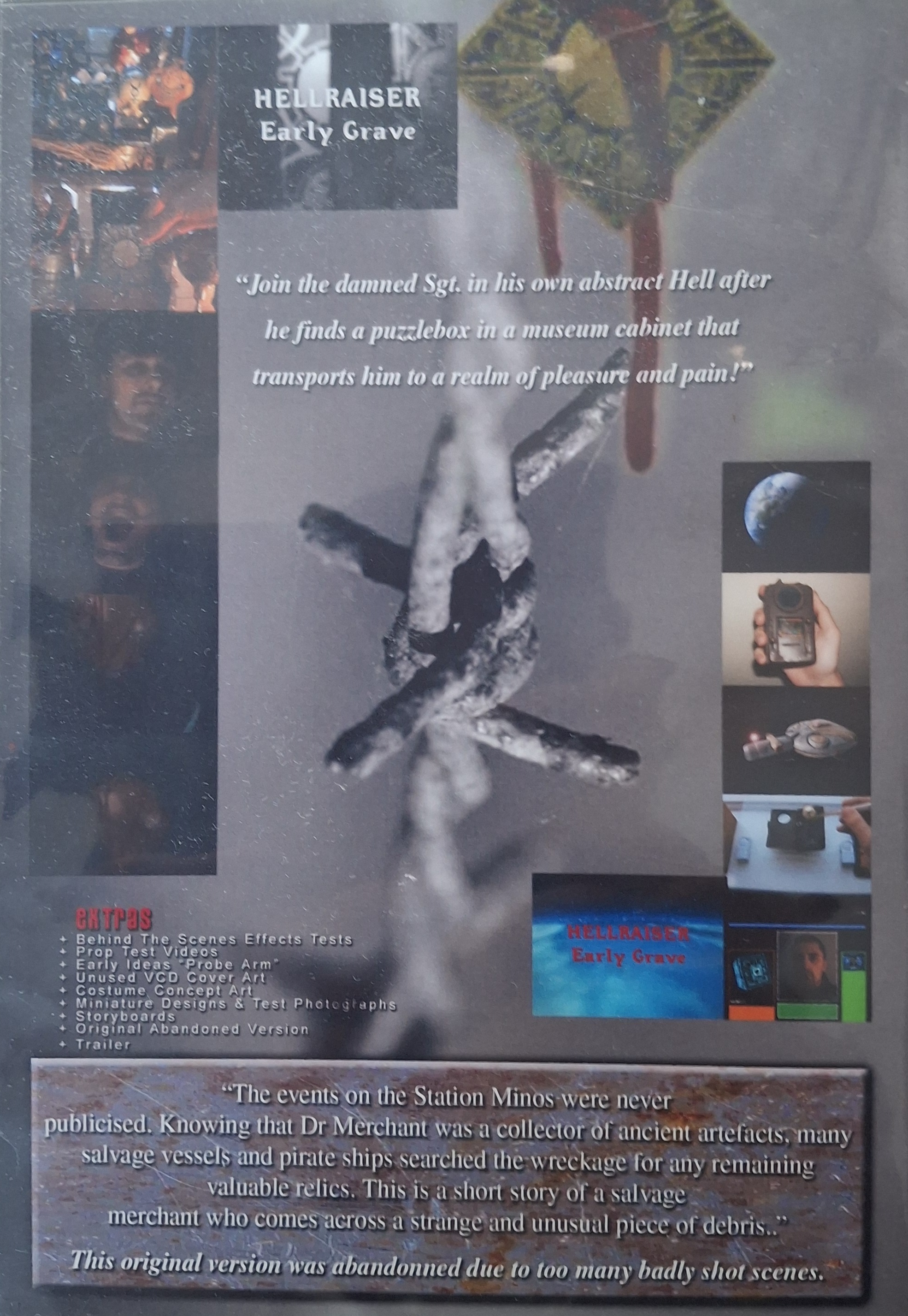 Early Grave - DVD back cover